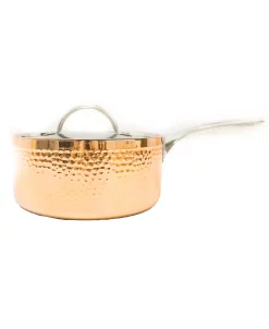 BergHOFF Tri-Ply 8 Covered Saucepan, Hammered