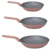 BergHOFF Leo 3 Piece Non-Stick Fry Pan Set