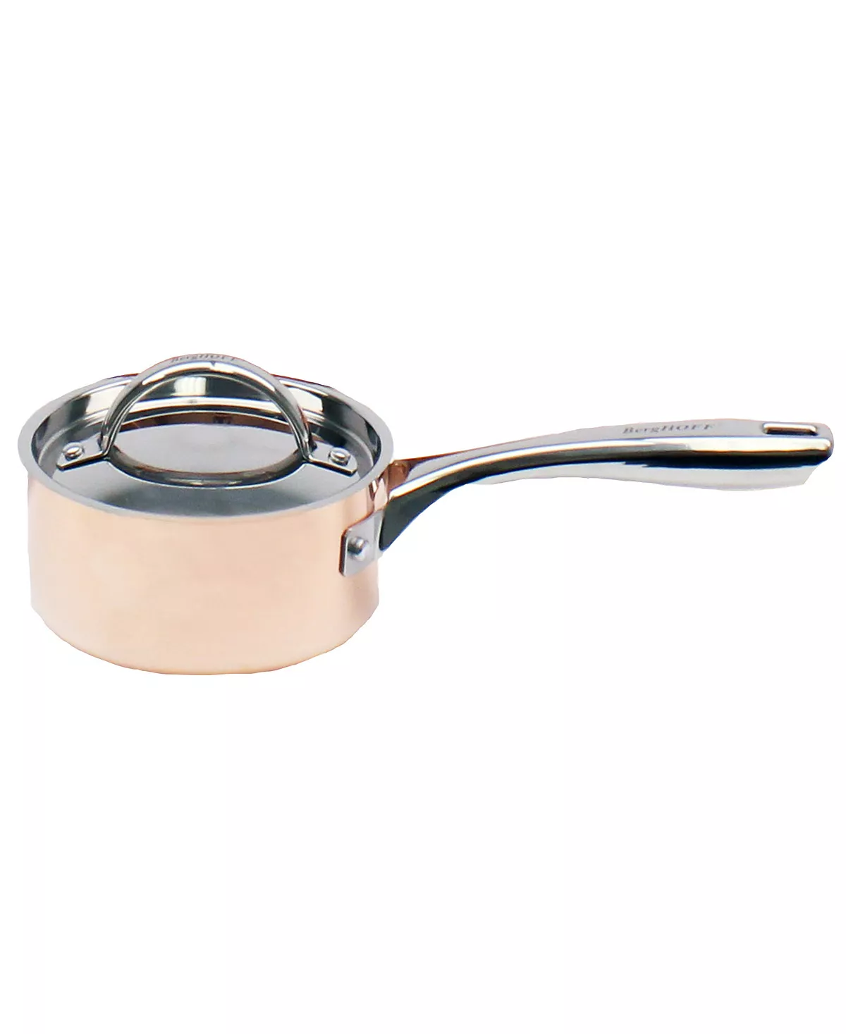BergHOFF Tri-Ply 7 Covered Saucepan, Non-Hammered 3 BergHOFF Tri-Ply 7 Covered Saucepan, Non-Hammered