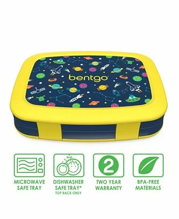 Bentgo Kids Prints Lunch Box - Space 4 Bentgo Kids Prints Lunch Box - Space - Image 2