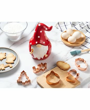 Enchante Cook With Color 5-Pc. Holiday Cookie Cutter Set & Cookie Jar 7 Enchante Cook With Color 5-Pc. Holiday Cookie Cutter Set & Cookie Jar - Image 5