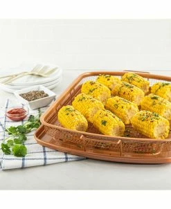 Gotham Steel 14 X 12 Non-Stick Ti-Ceramic Heat Circulating Crisper Tray