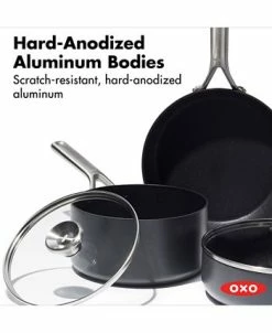 OXO Professional HA 5-Pc. Ceramic Nonstick Cookware Set -Hot Sale All Lighting Shop 22129754 fpx