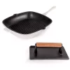 BergHOFF Neo Cast Iron Grill Pan And Bacon, Steak Press, Set Of 2 -Hot Sale All Lighting Shop 22227313 fpx