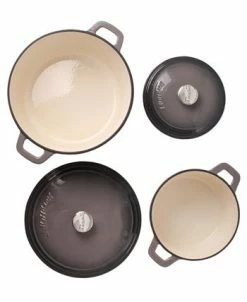 BergHOFF Neo Cast Iron 3 Quart Covered Dutch Oven And 7 Quart Covered Stockpot, Set Of 2 -Hot Sale All Lighting Shop 22227396 fpx