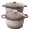 BergHOFF Neo Cast Iron 3 Quart Covered Dutch Oven And 7 Quart Covered Stockpot, Set Of 2 -Hot Sale All Lighting Shop 22227413 fpx
