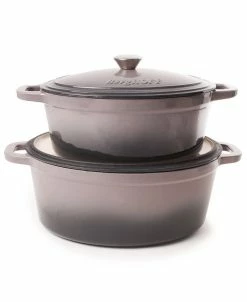BergHOFF Neo Cast Iron Stockpot And Covered Dutch Ovens, Set Of 2