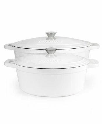 BergHOFF Neo Cast Iron Stockpot And Covered Dutch Ovens, Set Of 2 4 BergHOFF Neo Cast Iron Stockpot And Covered Dutch Ovens, Set Of 2 - Image 2