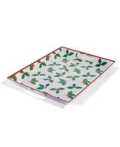 Rtha Stewart Collection Holiday Melamine Cookie Tray, Created For Macy's