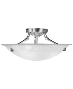 Livex Oasis 16 Semi-Flush Mount