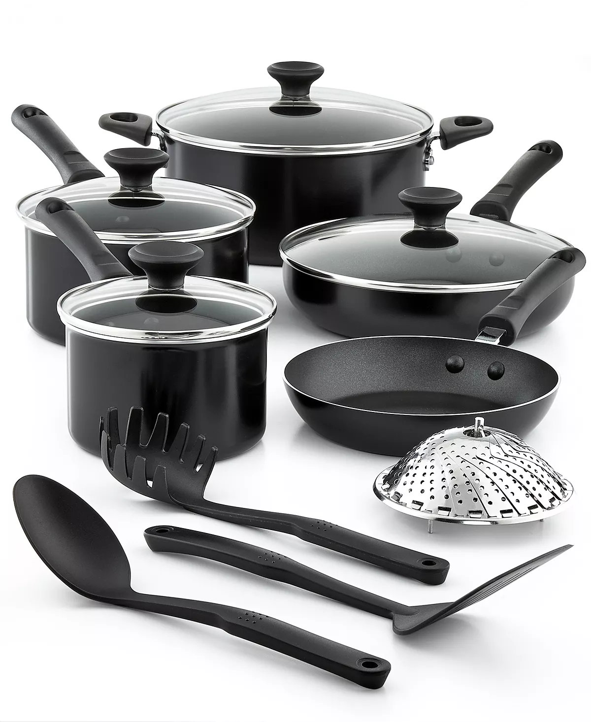 Tools Of The Trade Nonstick 13-Pc. Cookware Set 5 Tools Of The Trade Nonstick 13-Pc. Cookware Set - Image 3