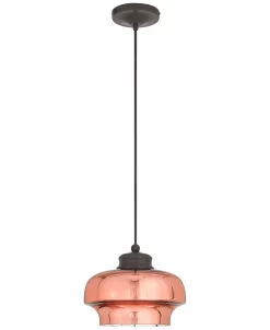 Livex Signature 1-Light 9 Mini Pendant