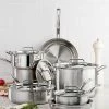Cuisinart Multiclad Pro Tri-Ply Stainless Steel 12 Piece Cookware Set