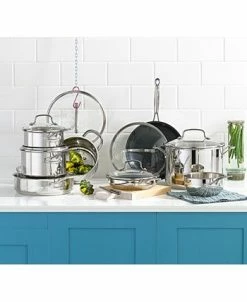 Cuisinart Hef's Classic 14-Pc. Stainless Steel Cookware Set, Created For Macy's -Hot Sale All Lighting Shop 8083527 fpx