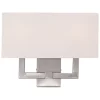 Livex Hollborn 3-Light Brushed Nickel Sconce