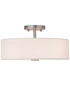 Livex Brighton 15 Semi-Flush Mount