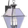 Livex Westover 3- Light Glass Sconce