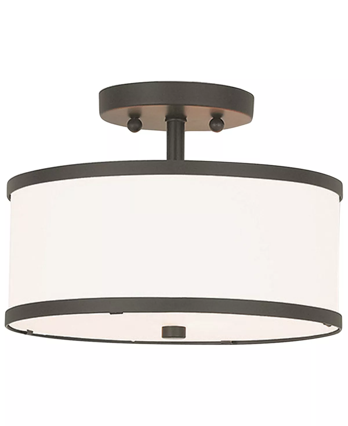 Livex Park Ridge Metal 11'' Semi Flush Mount 3 Livex Park Ridge Metal 11'' Semi Flush Mount