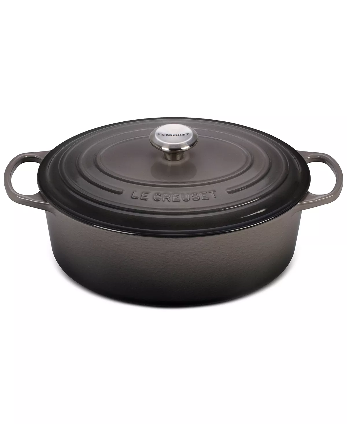 Le Creuset Signature Enameled Cast Iron 6.75 Qt. Oval French Oven 3 Le Creuset Signature Enameled Cast Iron 6.75 Qt. Oval French Oven
