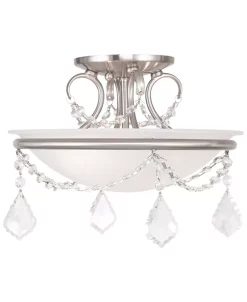 Livex Pennington Semi-Flush Chandelier
