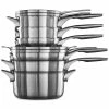 Calphalon Premier 10-Pc. Space-Saving Stainless Steel Cookware Set -Hot Sale All Lighting Shop 8777700 fpx