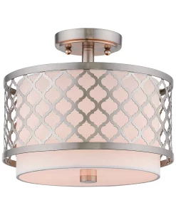 Livex Arabesque 2-Light Flush Mount