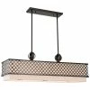 Livex Arabesque 9-Light Linear Chandelier