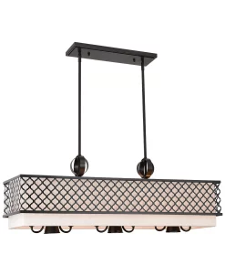 Livex Arabesque 9-Light Linear Chandelier -Hot Sale All Lighting Shop 9090307 fpx