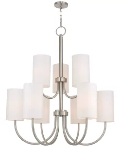 Livex Haddonfield 9-Light Chandelier