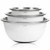 OXO Non-Skid Mixing Bowls, Set Of 3 White Stainless Steel -Hot Sale All Lighting Shop 926271 fpx