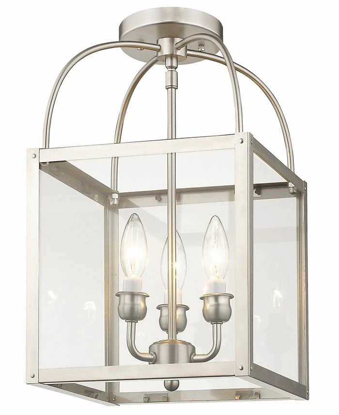 Livex Millford Semi Flush Ceiling Light 6 Livex Millford Semi Flush Ceiling Light - Image 4