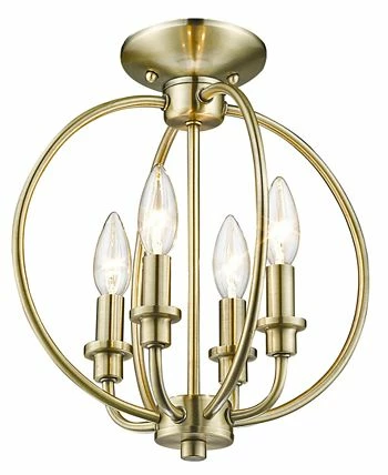 Livex Milania 4- Light Metal Pendant 8 Livex Milania 4- Light Metal Pendant - Image 6
