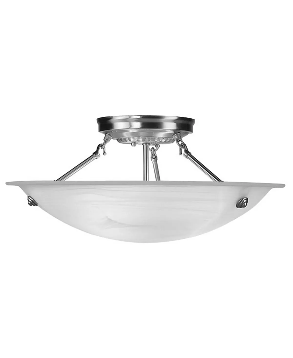 Livex Oasis Semi Flush Mount 3 Livex Oasis Semi Flush Mount