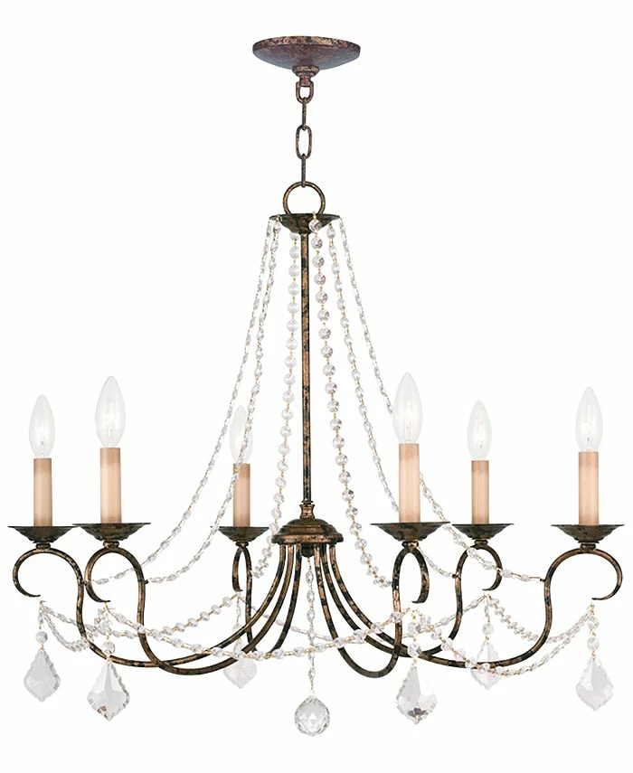 Livex Pennington 6-Light Chandelier 3 Livex Pennington 6-Light Chandelier
