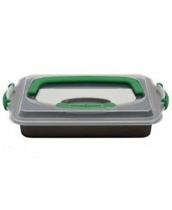 BergHOFF Perfect Slice Covered 9x13 Cake Pan With Cutting Tool