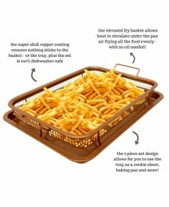 Gotham Steel Non-Stick Ti-Ceramic Heat Circulating XXL Crisper Tray -Hot Sale All Lighting Shop 9952610 fpx